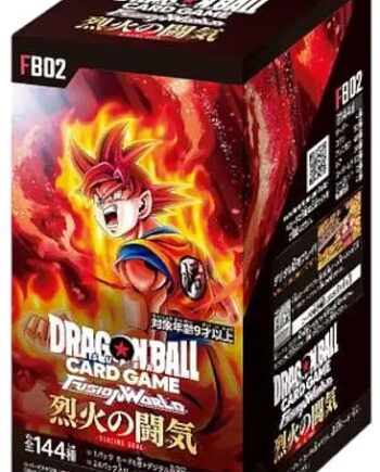 Dbs Fusion World Japanese Fb02: Blazing Aura Booster Box