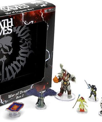 Death Saves Premium Painted Miniatures: War Of The Dragons Box