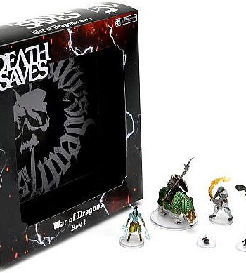 Death Saves Premium Painted Miniatures: War Of The Dragons Box