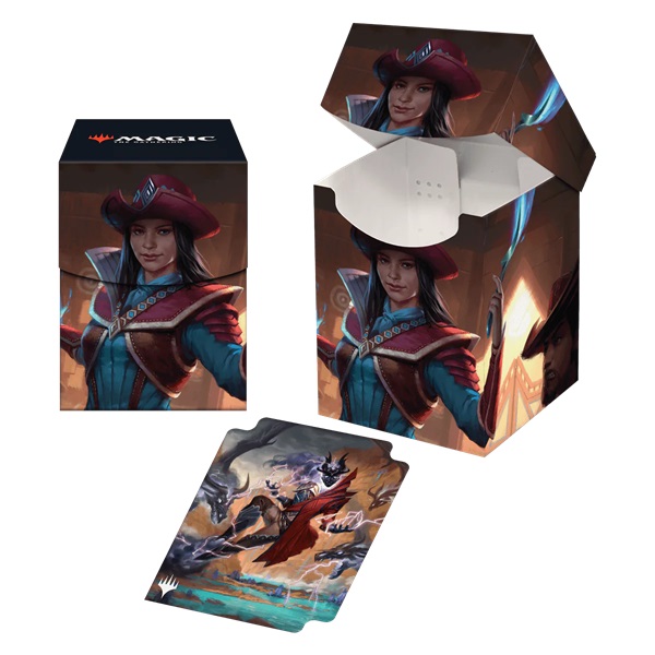 Deck Box 100  Magic Outlaws Of Thunder Junction:   Stella Lee  Wild Card Ultra Pro  38360
