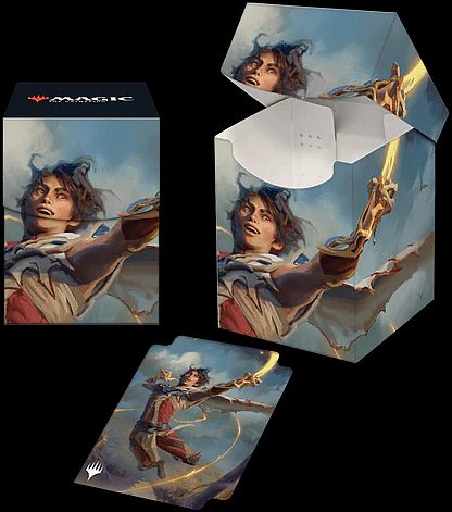 Deck Box 100 Magic Wilds Of Eldraine: V2 Kellan The Fae-blooded Adventure Frame Ultra Pro 38031