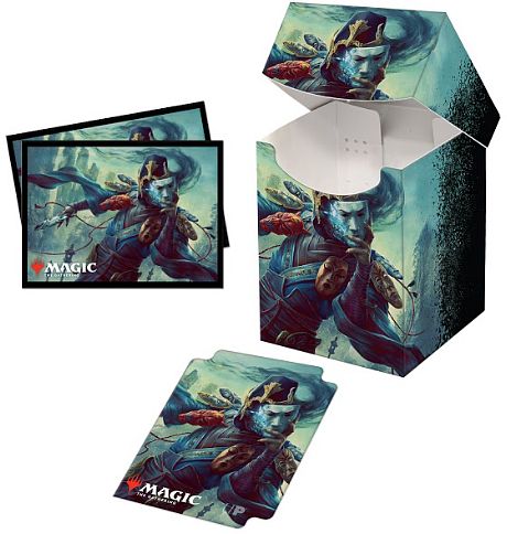Deck Box Pro 100 100 Kortlommer Matte Deck Protector Sleeves Magic Commander Legends: V1 Sakashima Of Thousand Faces Up