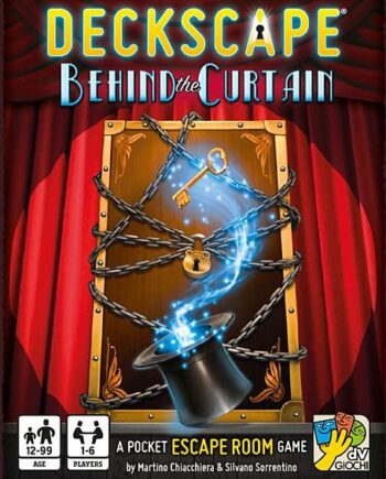 Deckscape: Behind The Curtain Escape Room Puzzle Game