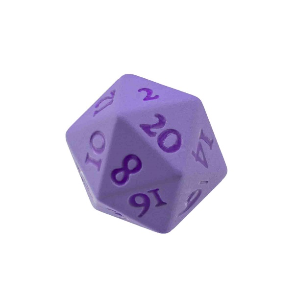 Dice 20 Sidede D20 Terninger Heavy Metal: Vivid Purple Ultra Pro 15938