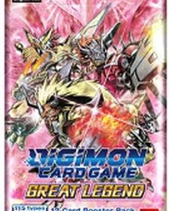 Digimon Card Game Bt04: Great Legend Booster Pack