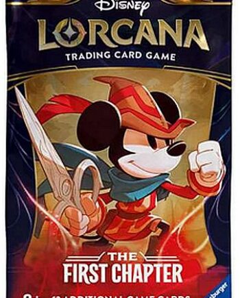 Disney Lorcana Tcg: First Chapter Booster Pack