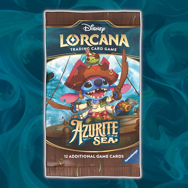 Disney Lorcana Tcg: Set Azurite Sea Booster Pack