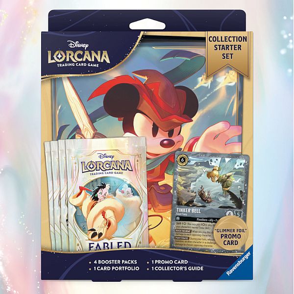Disney Lorcana Tcg: Set 09 Fabled Collection Starter Set Booster Packs Mappe