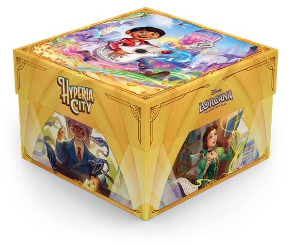 Disney Lorcana Tcg: Set 14 Hyperia City Illumineer Apos Trove Booster Packs
