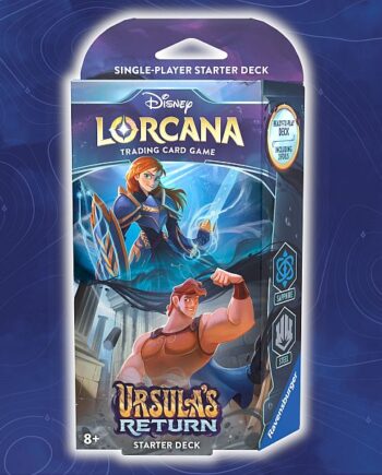 Disney Lorcana Tcg: Set 04 Ursula Apos   Return Starter Deck: Sapphire Steel  Anna   Hercules
