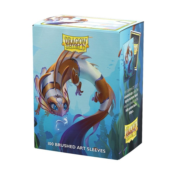 Dragon Shield Deck Protectors Brushed Art Sleeves: The Cinderfin 100 Lommer Dragonshield Sleeves At-12114