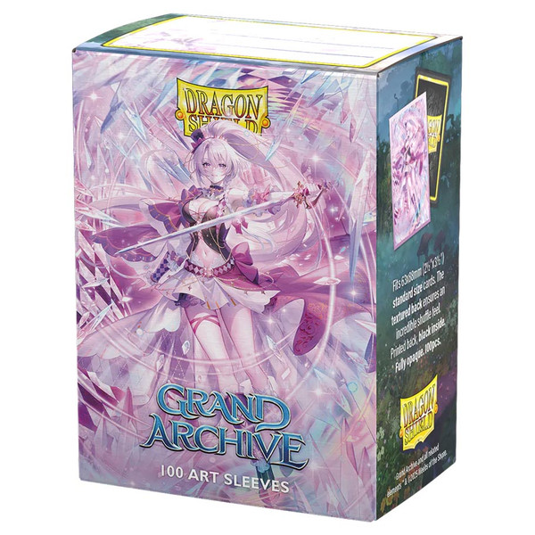 Dragon Shield Deck Protectors License Sleeves: Grand Archive: Merlin Brilliant Vestige 100 Lommer Dragonshield Sleeves At-16168