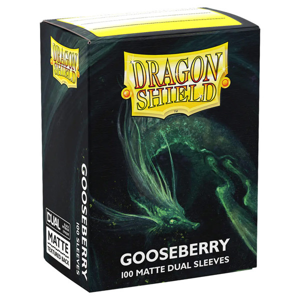 Dragon Shield Deck Protectors Matte Dual Sleeves: Gooseberry 100 Lommer Dragonshield Sleeves At-15066