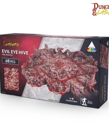Dungeons   Lasers Terrain: Evil Eye Hive  Pre-painted