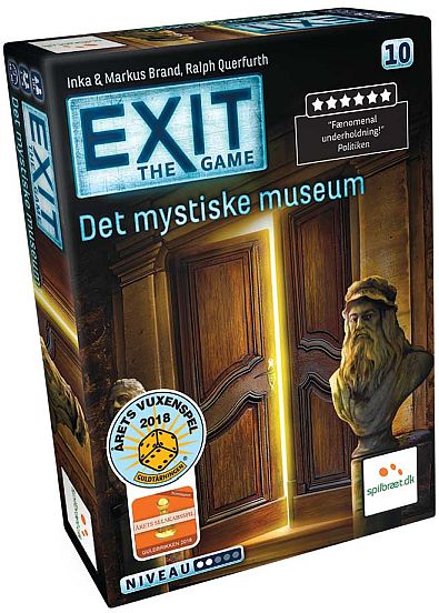 Exit: The Game Dansk Det Mystiske Museum Escape Room Puzzle Game