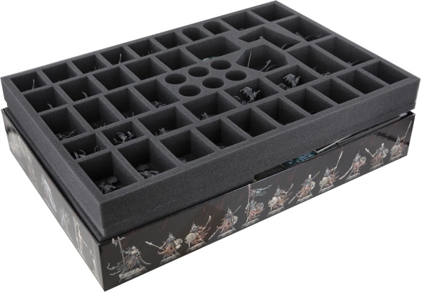 Feldherr Foam Set Organizer For Warhammer Quest: Cursed City Board Game Box