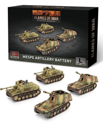 Flames Of War: German: Late War Wespe Artillery Battery     Gbx192