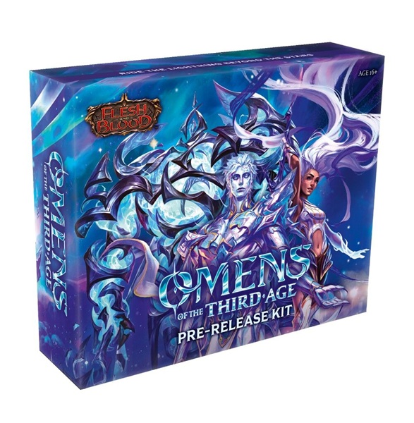 Flesh And Blood Tcg: Omens Of The Third Age Pre-release Kit Booster Packs Promos