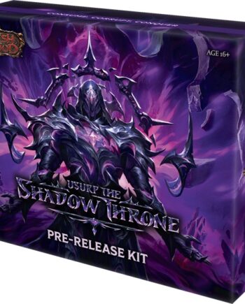 Flesh And Blood Tcg: Usurp The Shadow Throne Pre-release Kit    Booster Packs   Promos