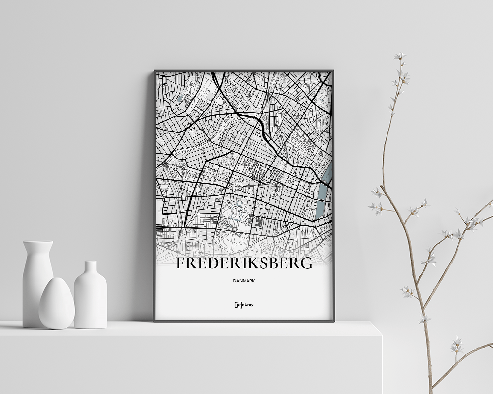 Frederiksberg Plakaten 21 30 Cm  A4