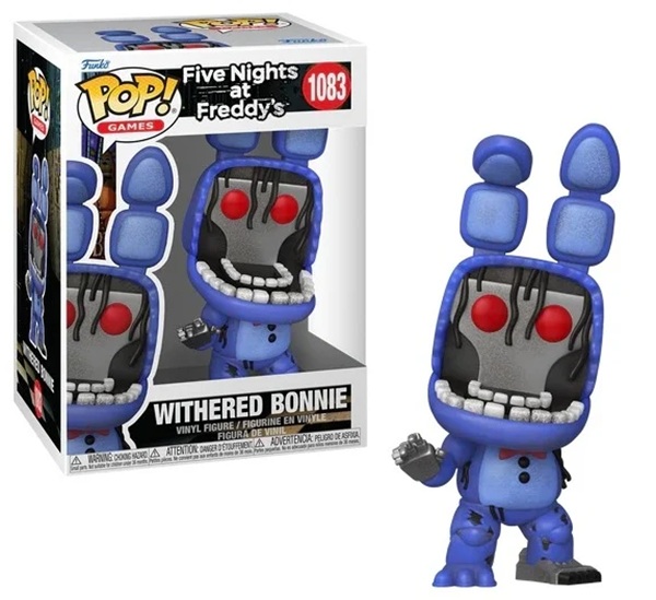 Funko Pop: Five Nights At Freddy Withered Bonnie 1083 Vinyl Figure 9cm