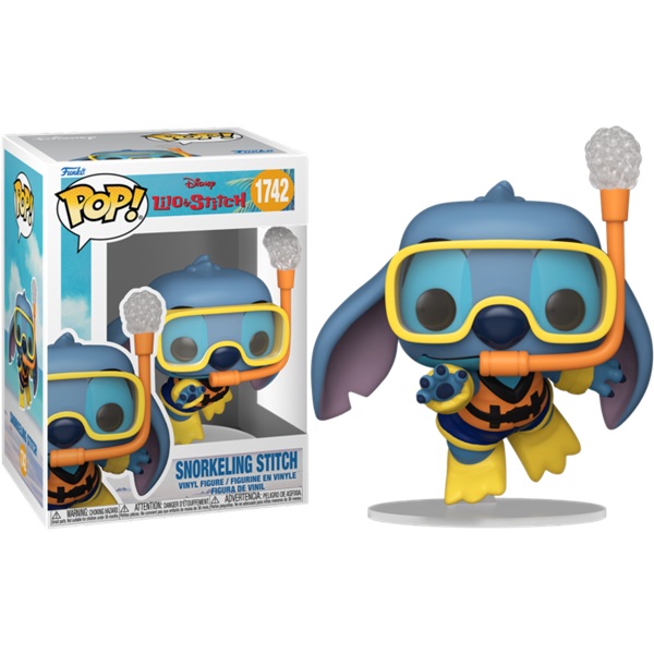 Funko Pop: Lilo Stitch Snorkeling Stitch 1742 Vinyl Figure 9cm