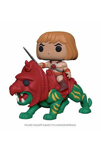 Funko Pop: Masters Of The Universe He-man On Battle Cat Vinyl Figure 18cm