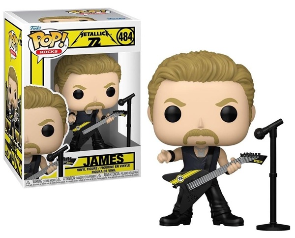 Funko Pop: Metallica James 72 Seasons 484 Vinyl Figure 9cm