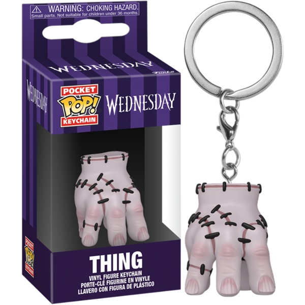 Funko Pop: Wednesday Thing Vinyl Keychains 4cm