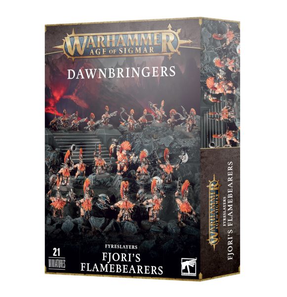 Fyreslayers Dawnbringers Regiments Of Renown : Fjori Flamebearers 99120205056
