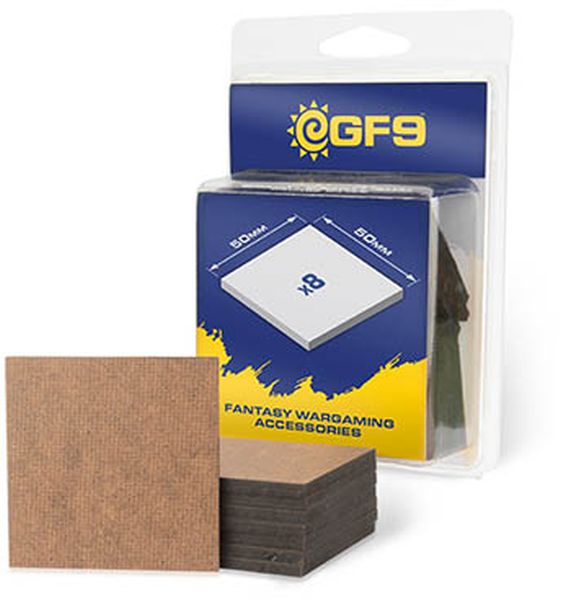 Galeforce    Gf9  Mdf Bases Square 50x50mm   10 Gfm204