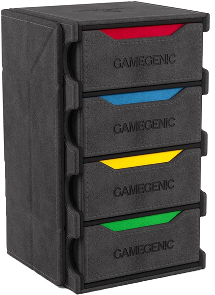 Gamegenic Deck Box: Token Apos Lair Convertible Black Sort
