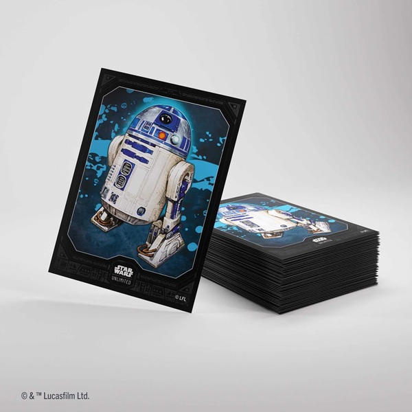 Gamegenic Star Wars: Unlimited Premium Art Sleeves Set : Lawless Time R2-d2 60 Kortlommer