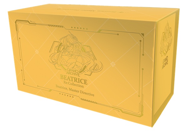 Grand Archive Tcg: Re:collection Deck Sleeves Beatrice Master Directive