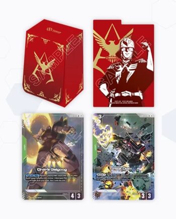 Gundam Card Game: Dc02 Official Deck Case 02  Deckboks Deck Box   Promokort