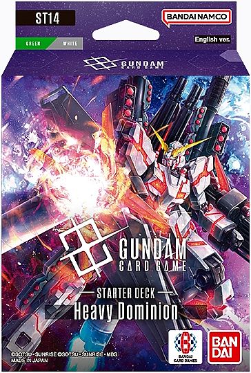 Gundam Card Game St14 Heavy Dominion Starter Deck