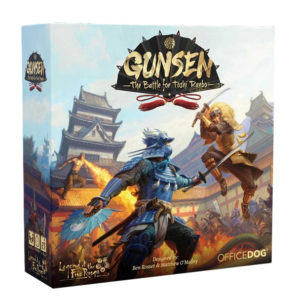 Gunsen: The Battle For Toshi Ranbo Legend Of The Five Rings Board Game L5r
