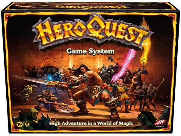 Heroquest Game System Engelsk Avalon Hill Core Game Retail Edition