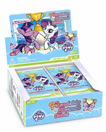 Kayou My Little Pony: Friendship Eternal Cards Series 04  Fun Moments Edition  Foil Gold Booster Box  Display  20 Packs