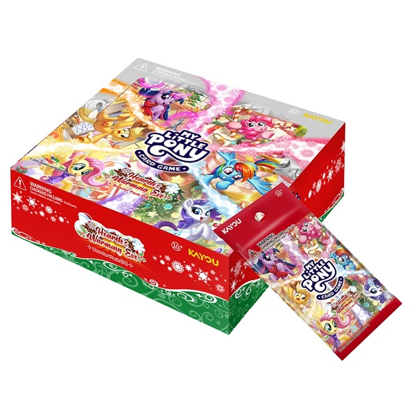 Kayou My Little Pony Tcg: Booster Series 04 Hearth Apos Warming Eve Foil Booster Display Box Med 20 Packs