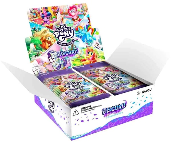 Kayou My Little Pony Tcg: Discord Na Series - Booster Display Box Med 20 Packs