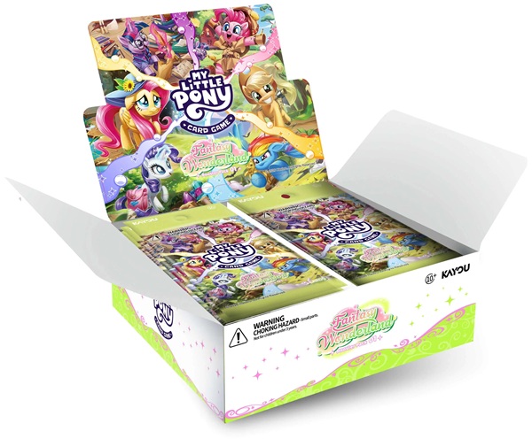 Kayou My Little Pony Tcg: Fantasy Wonderlands Foil-001 Na Booster Display Box Med 20 Packs