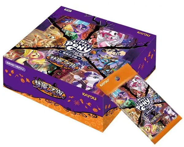 Kayou My Little Pony Tcg: Nightmare Night Foil Na Booster Display Box Med 20 Packs