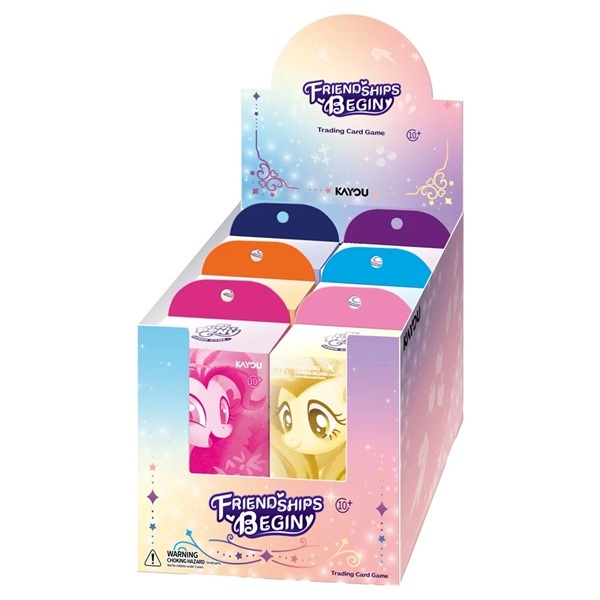 Kayou My Little Pony Tcg: Starter Deck Series 01 Friendships Begin 1a-na Assortment Display Decks