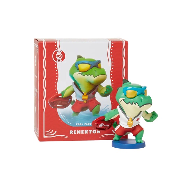 League Of Legends Collectible Figure Set 09: Pool Party Team Minis Renekton Limited Edition