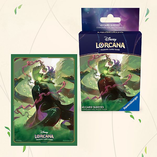 65 Lommer Disney Lorcana Tcg: Set Archazia Island: Ursula Deceiver Of All Deck Protector Sleeves