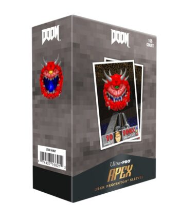 105 Lommer  Doom: Cacodemon Apex Matte Deck Protector Sleeves Ultra Pro  16621