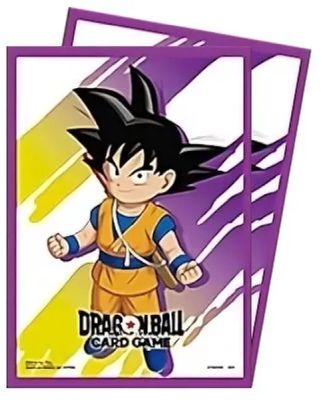 64 Lommer Dragon Ball Super Fusion World Official Deck Protector Card Sleeves V2 Variant : Son Goku Mini