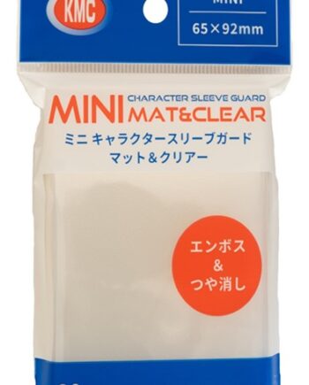60 Lommer  Kmc Mini Character Guard  Oversized Outer Covers  Mat   Clear Sleeves