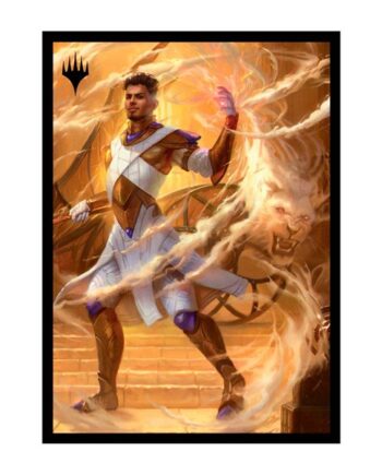 100 Lommer  Magic Aetherdrift: Basri  Tomorrow 226 128 153   Champion  Borderless  Matte Deck Protector Sleeves Ultra Pro  38665